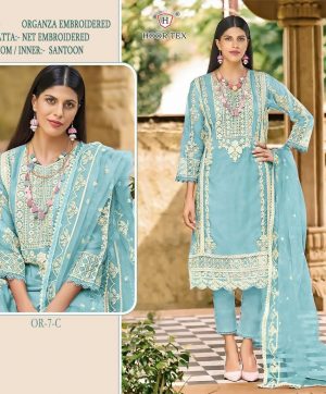 HOOR TEX OR 7 C PAKISTANI SUITS MANUFACTURER