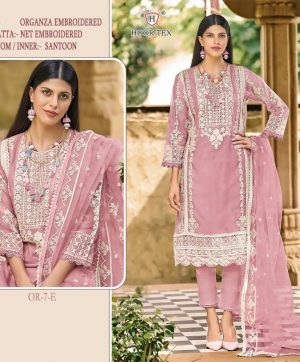 HOOR TEX OR 7 E PAKISTANI SUITS MANUFACTURER