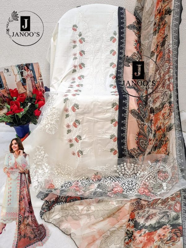 JANOO'S J 104 PAKISTANI SUITS MANUFACTURER