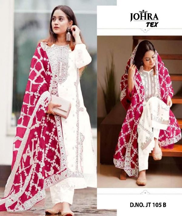 JOHRA TEX JT 105 B PAKISTANI SUITS IN INDIA