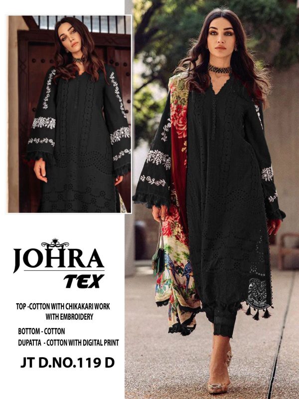 JOHRA TEX JT 119 D PAKISTANI SALWAR SUITS