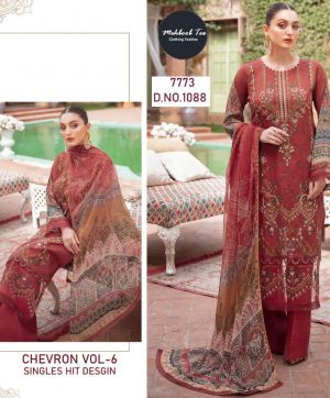 MEHBOOB TEX 1088 CHEVRON VOL 6 SALWAR SUITS