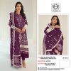 MUSHQ M 185 E PAKISTANI SALWAR SUITS