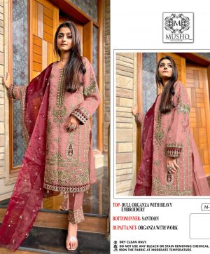 MUSHQ M 187 I PAKISTANI SUITS WHOLESALE