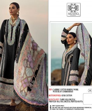 MUSHQ M 218 B PAKISTANI SUITS IN INDIA