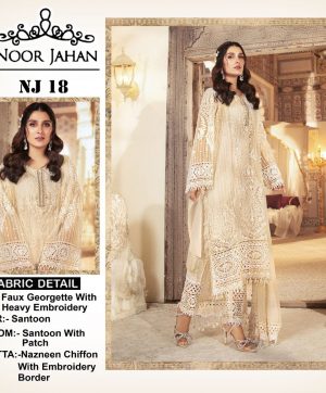 NOOR JAHAN NJ 18 SALWAR SUITS WHOLESALE