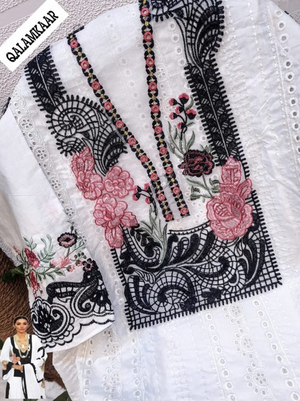 QALAMKAAR 01 H PAKISTANI SUITS WHOLESALE