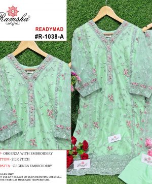 RAMSHA FASHION R 1038 A READYMADE SUITS