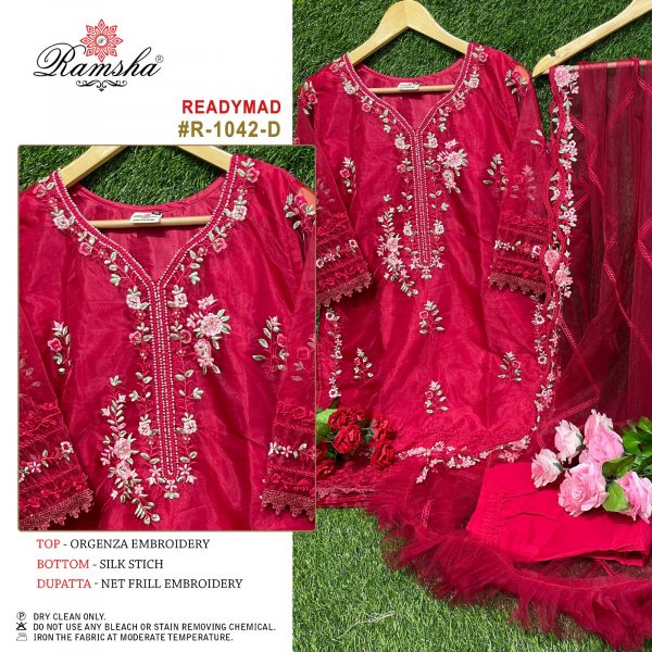 RAMSHA FASHION R 1042 READYMADE SUITS IN COLOURS