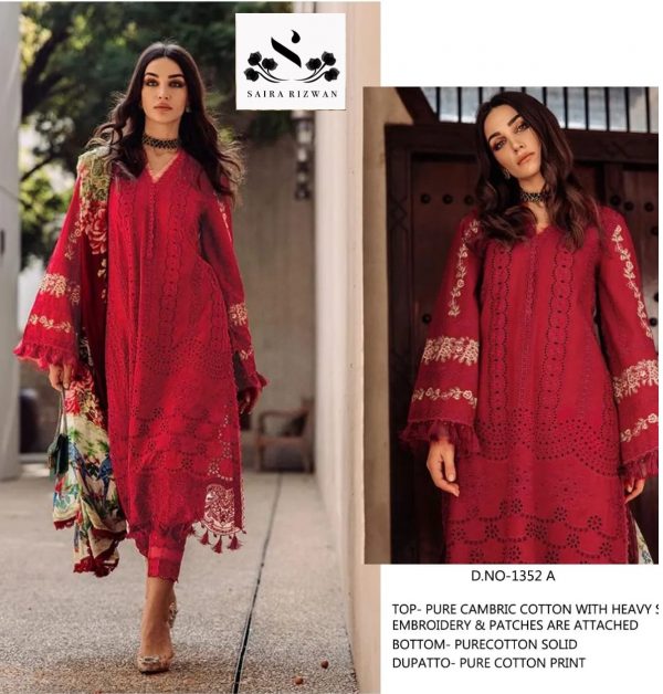 SAIRA RIZWAN 1352 A PAKISTANI SUITS IN INDIA