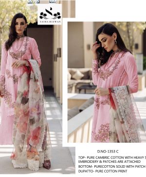 SAIRA RIZWAN 1353 C PAKISTANI SUITS IN INDIA