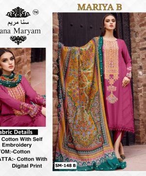 SANA MARYAM SM 148 B MARIYA B PAKISTANI SUITS