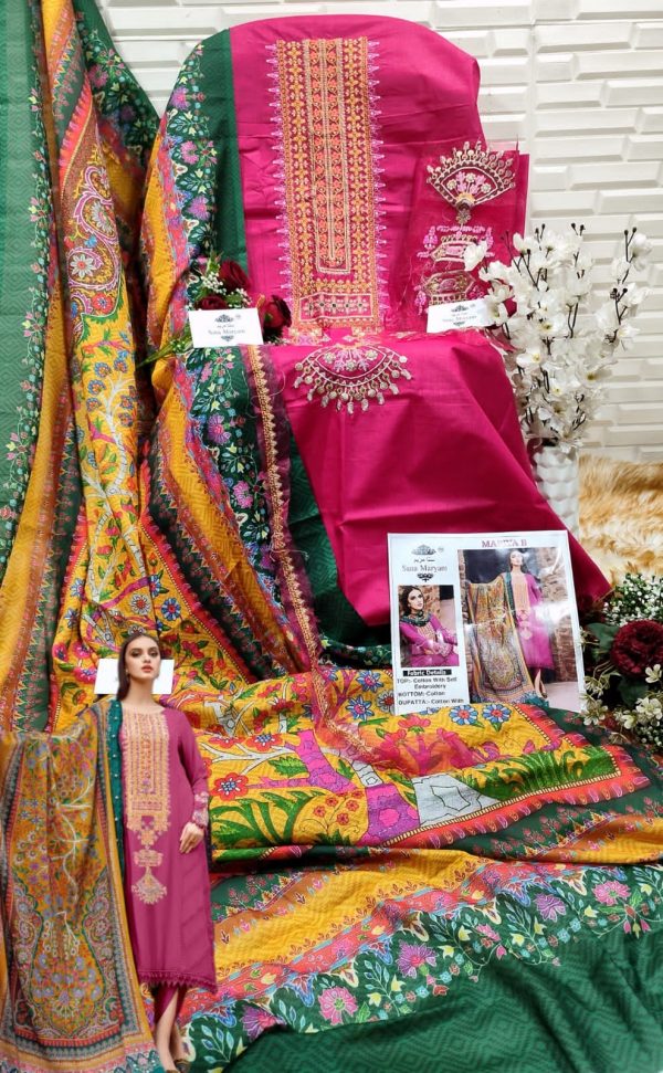 SANA MARYAM SM 148 B MARIYA B PAKISTANI SUITS