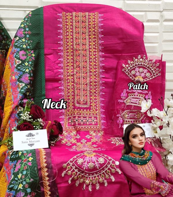 SANA MARYAM SM 148 B MARIYA B PAKISTANI SUITS