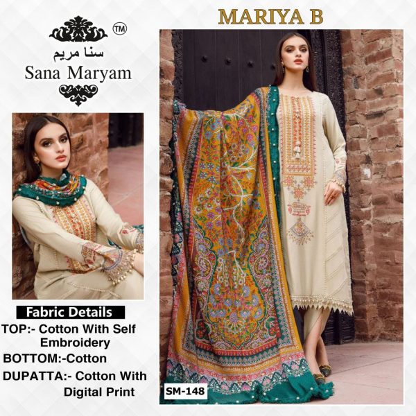 SANA MARYAM SM 148 MARIYA B PAKISTANI SUITS