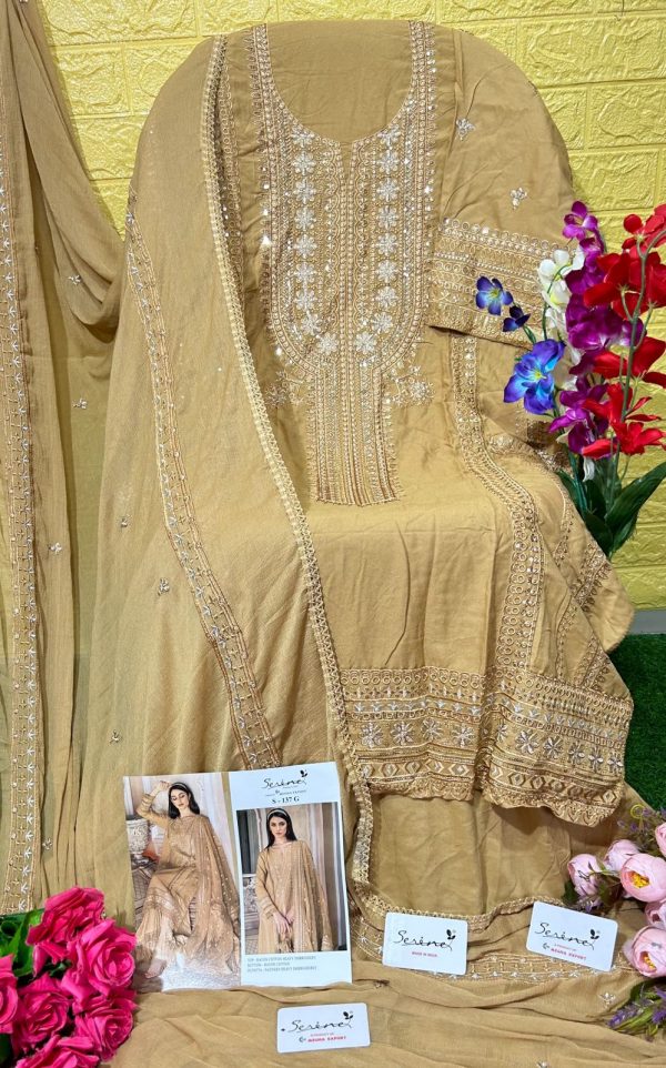 SERINE S 137 G PAKISTANI SALWAR SUITS