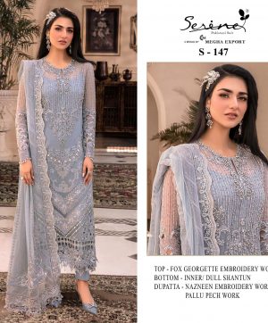 SERINE S 147 PAKISTANI SALWAR SUITS