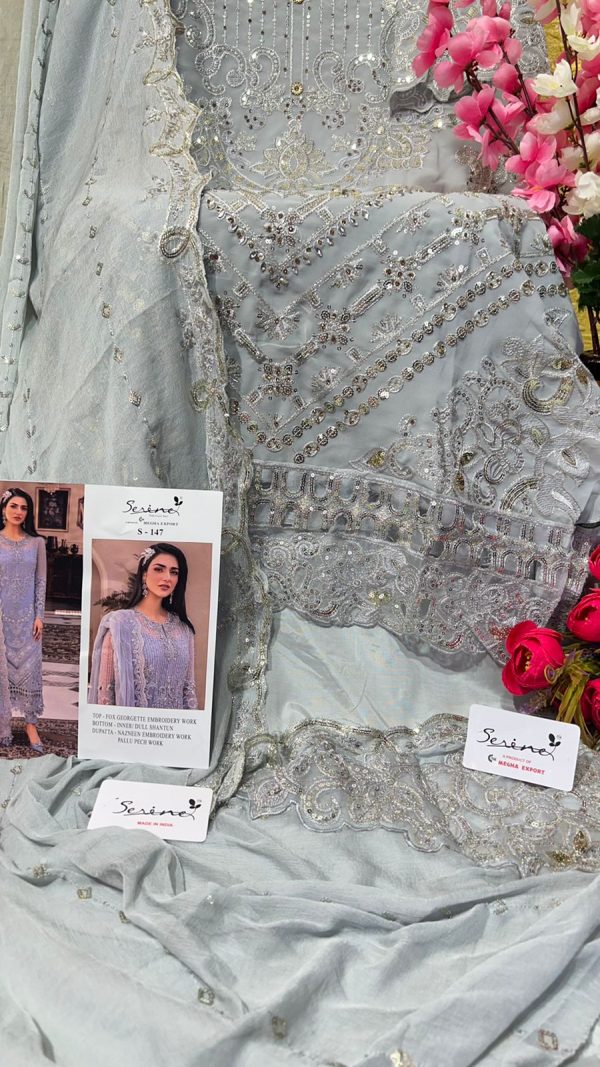 SERINE S 147 PAKISTANI SALWAR SUITS