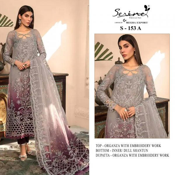 SERINE S 153 A PAKISTANI SALWAR SUITS