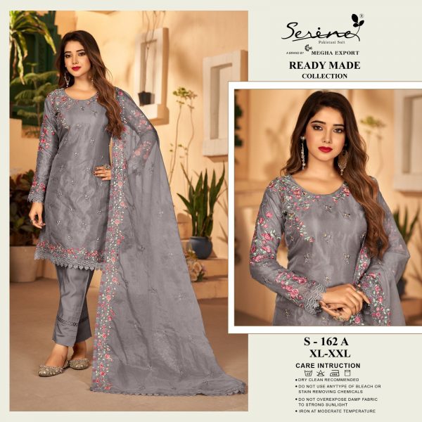 SERINE S 162 READYMADE PAKISTANI SUITS IN COLOURS