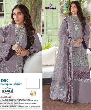 SHANAYA FASHION S 128 C ROSE PAKISTANI SUITS