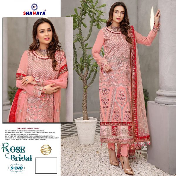 SHANAYA FASHION S 140 ROSE BRIDAL SALWAR SUITS