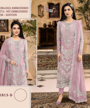 SHREE FABS K 1813 B PAKISTANI SALWAR SUITS