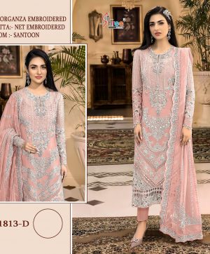 SHREE FABS K 1813 D PAKISTANI SALWAR SUITS