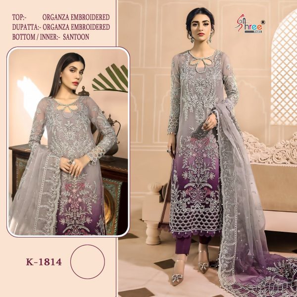 SHREE FABS K 1814 PAKISTANI SALWAR SUITS