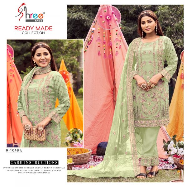 SHREE FABS R 1048 E READYMADE SUITS WHOLESALE