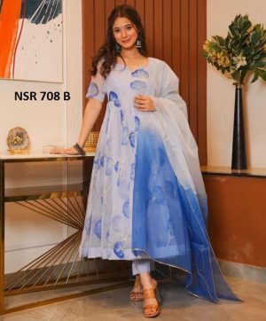 SHREE HARI NSR 708 B DESIGNER GOWN WHOLESALE