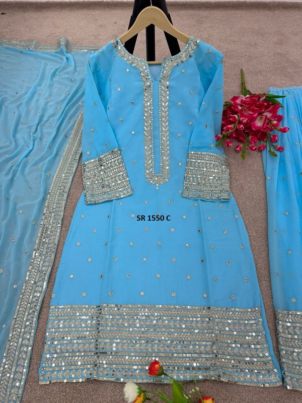 SHREE HARI SR 1550 C DESIGNER SUITS MANUFACTURER