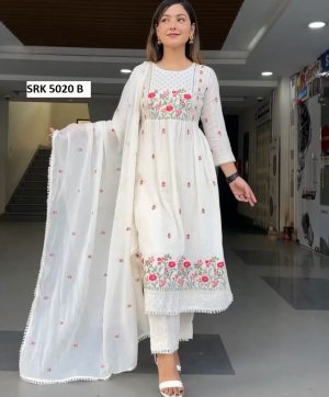 SHREE HARI SRK 5020 B DESIGNER SUITS WHOLESALE