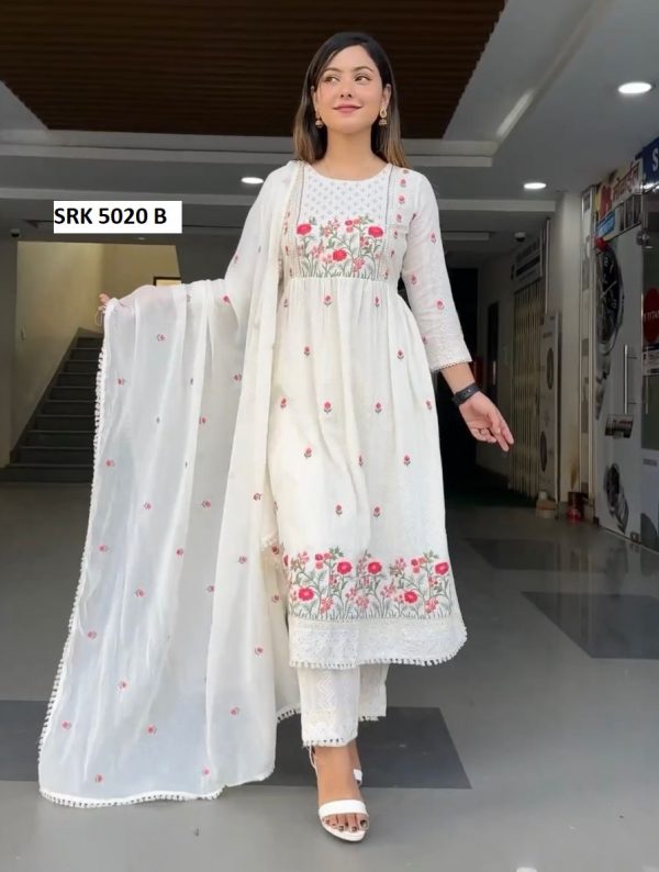 SHREE HARI SRK 5020 B DESIGNER SUITS WHOLESALE