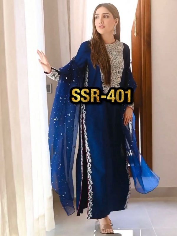 SHREE HARI SSR 401 DESIGNER SUITS WHOLESALE