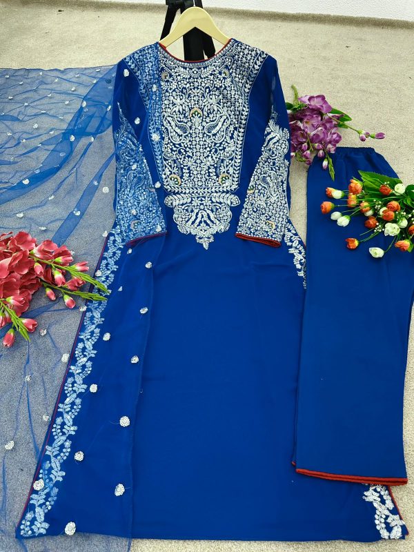 SHREE HARI SSR 401 DESIGNER SUITS WHOLESALE