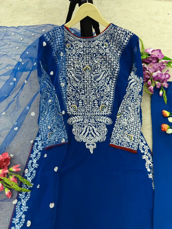 SHREE HARI SSR 401 DESIGNER SUITS WHOLESALE