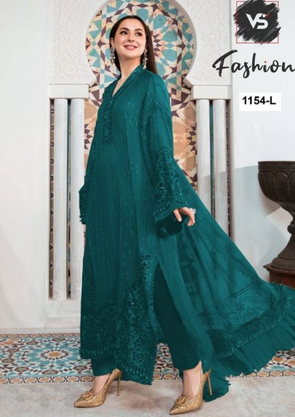 VS FASHION 1154 L PAKISTANI SALWAR SUITS