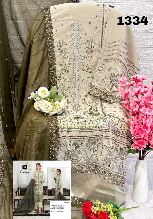 VS FASHION 1334 A TO H SALWAR SUITS WHOLESALE