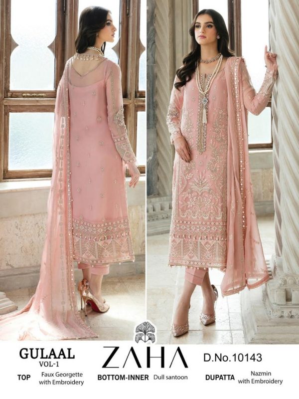 ZAHA 10143 GULAAL VOL 1 PAKISTANI SUITS