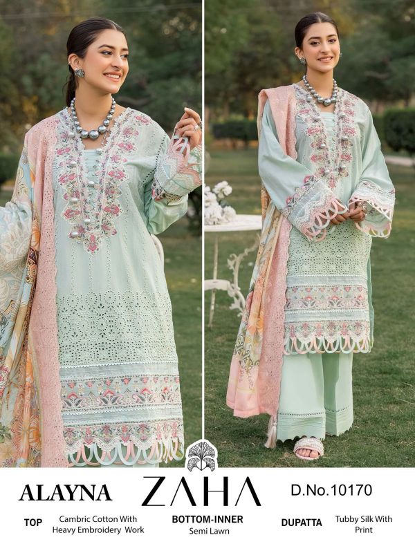 ZAHA 10170 TO 10173 ALAYNA SALWAR SUITS