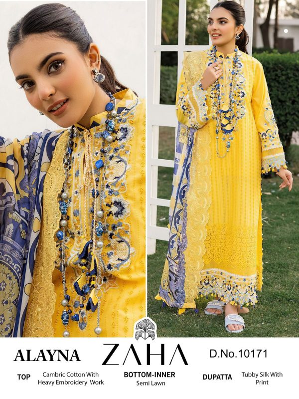 ZAHA 10170 TO 10173 ALAYNA SALWAR SUITS