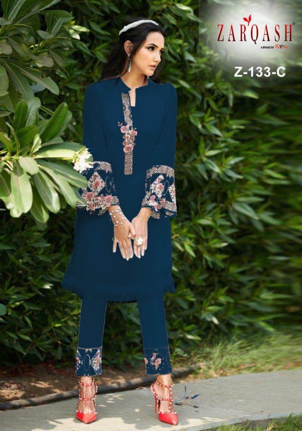 ZARQASH Z 133 READYMADE TUNIC IN COLOURS