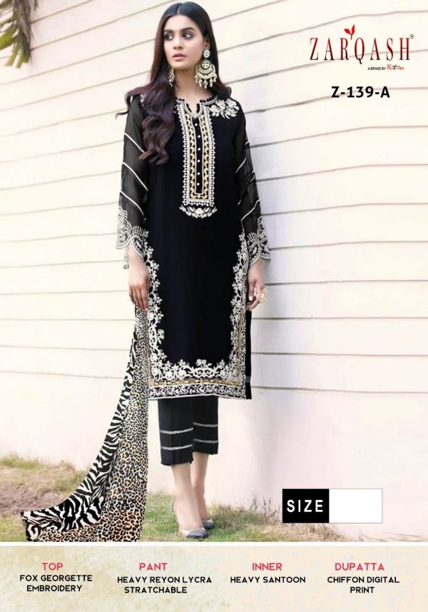 ZARQASH Z 139 A TO D READYMADE TUNIC WHOLESALE