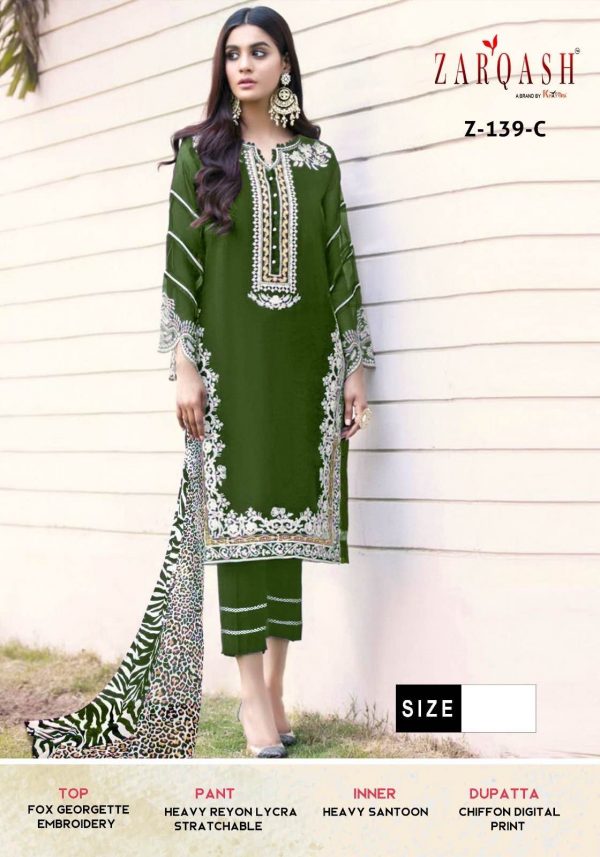 ZARQASH Z 139 A TO D READYMADE TUNIC WHOLESALE