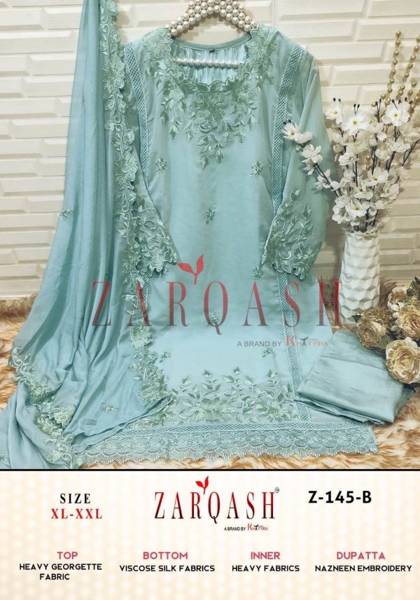 ZARQASH Z 145 A TO D READYMADE SUITS WHOLESALE