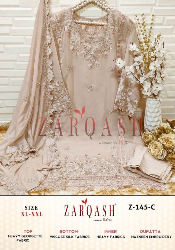 ZARQASH Z 145 A TO D READYMADE SUITS WHOLESALE