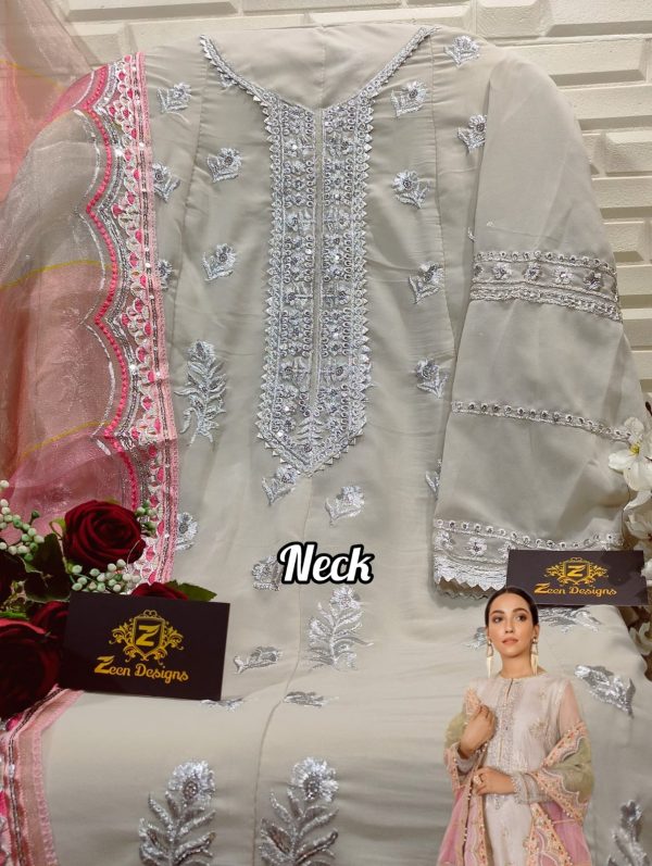 ZEEN DESIGNS ZD 129 PAKISTANI SUITS IN INDIA