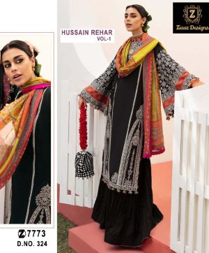 ZIAAZ DESIGNS 324 HUSSAIN REHAR VOL 1 SALWAR SUITS