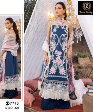 ZIAAZ DESIGNS 326 PAKISTANI SALWAR SUITS